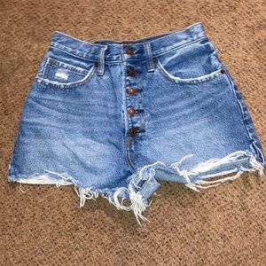 Abercrombie and Fitch Denim Natural Rise Shorts